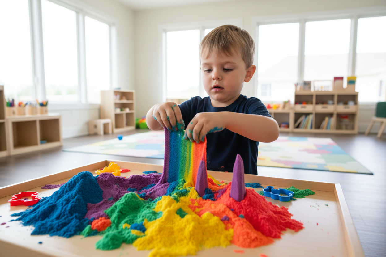 Kinetic Sand Set Lifestyle