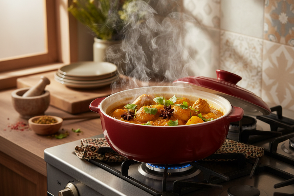Non-Stick Casserole Hot Pot - Lifestyle Shot