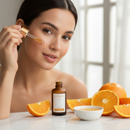 Vitamin C Face Serum Lifestyle
