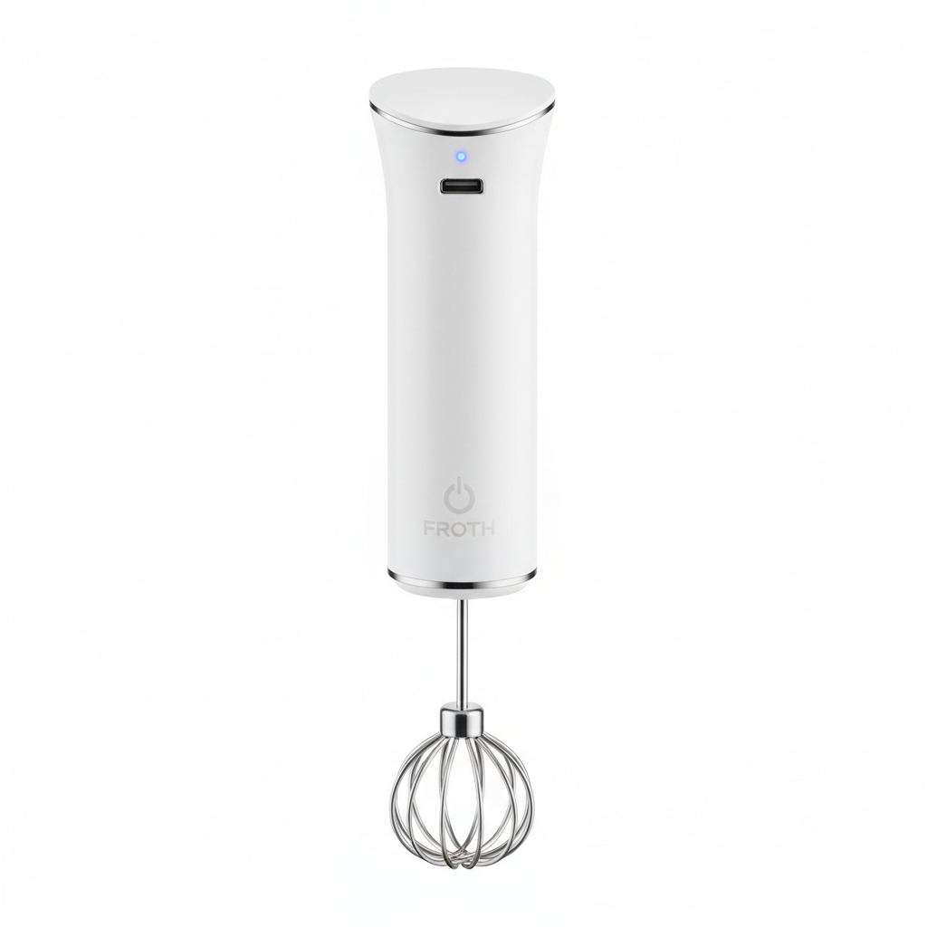 USB Electric Milk Frother - Detail View