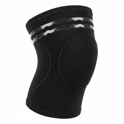 Knee Support Sleeve compression fabric detail