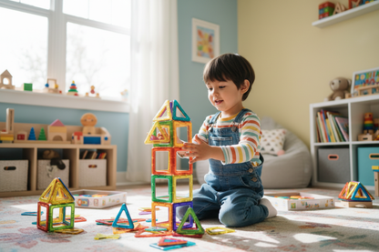 Magnetic Tiles Set Lifestyle