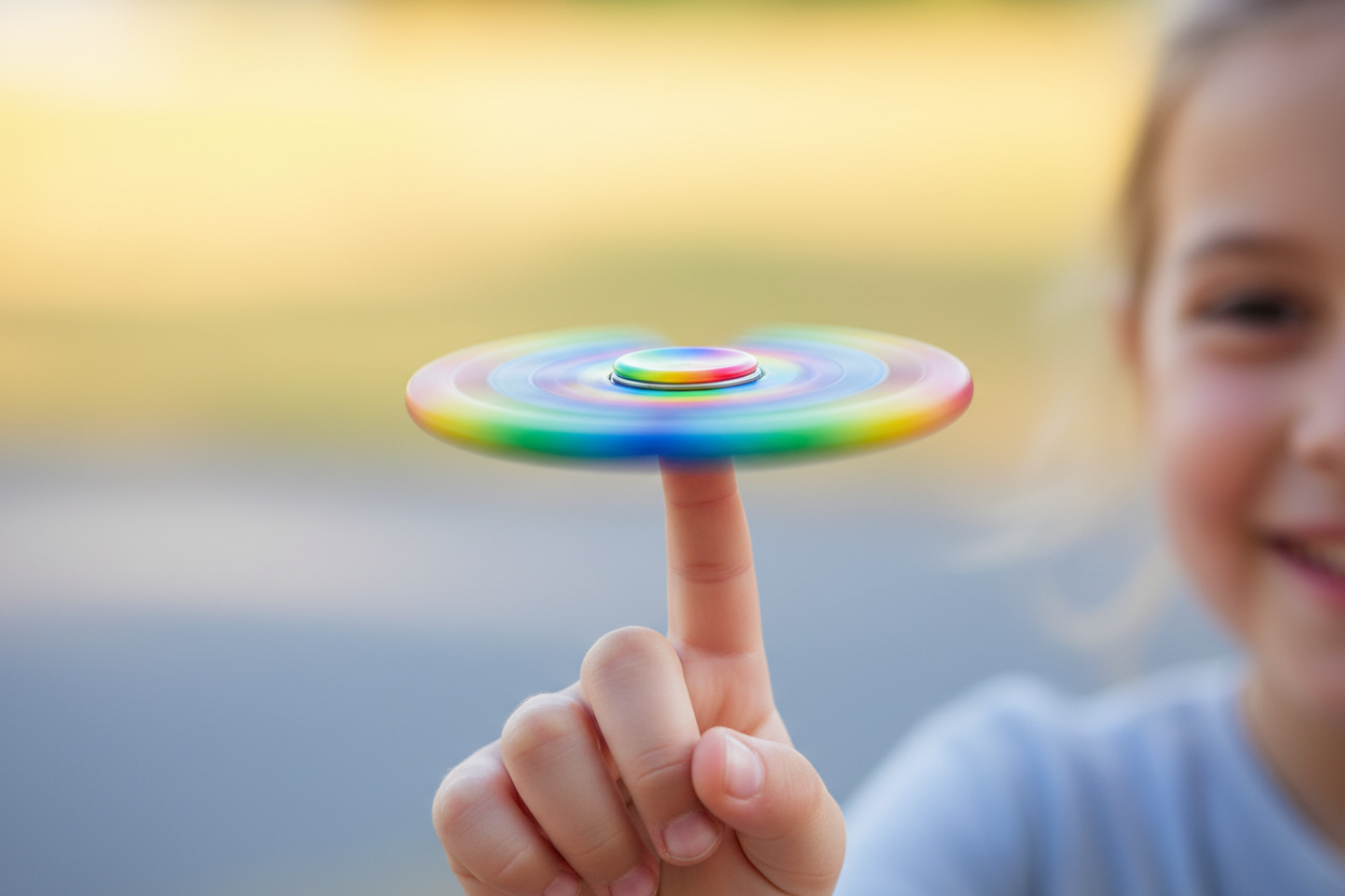 Fidget Spinner Set Lifestyle