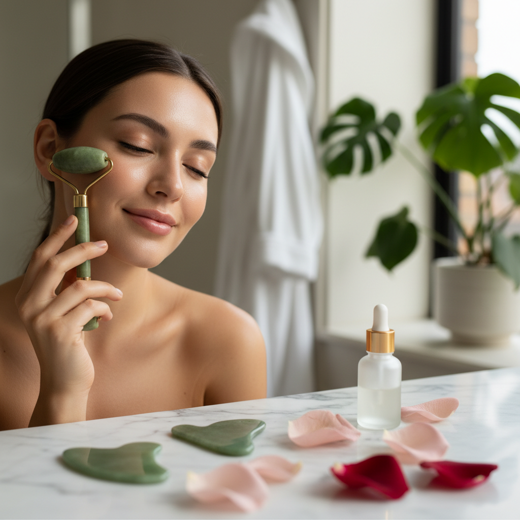 Jade Roller & Gua Sha Lifestyle