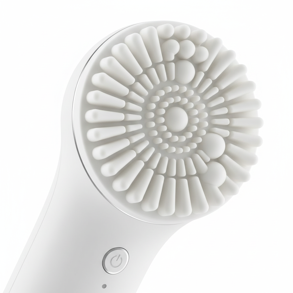 Electric Facial Cleansing Brush - Detail View