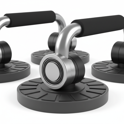 Rotating Push Up Bars detail shot