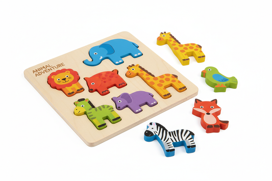 Wooden Puzzle Set