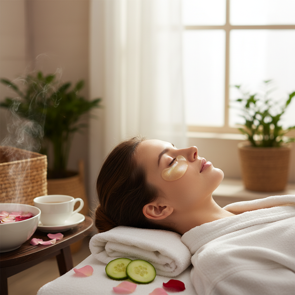 Collagen Eye Patches Lifestyle