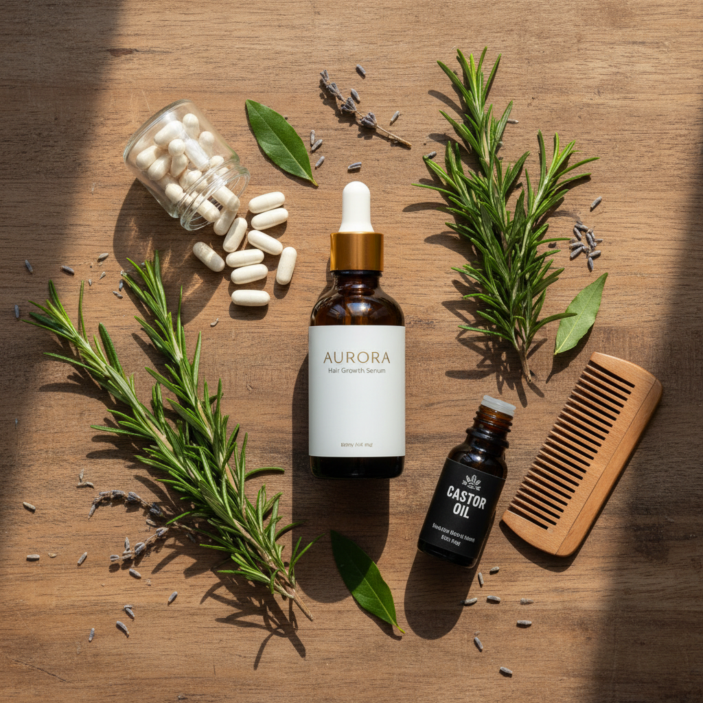 Hair Growth Serum Lifestyle