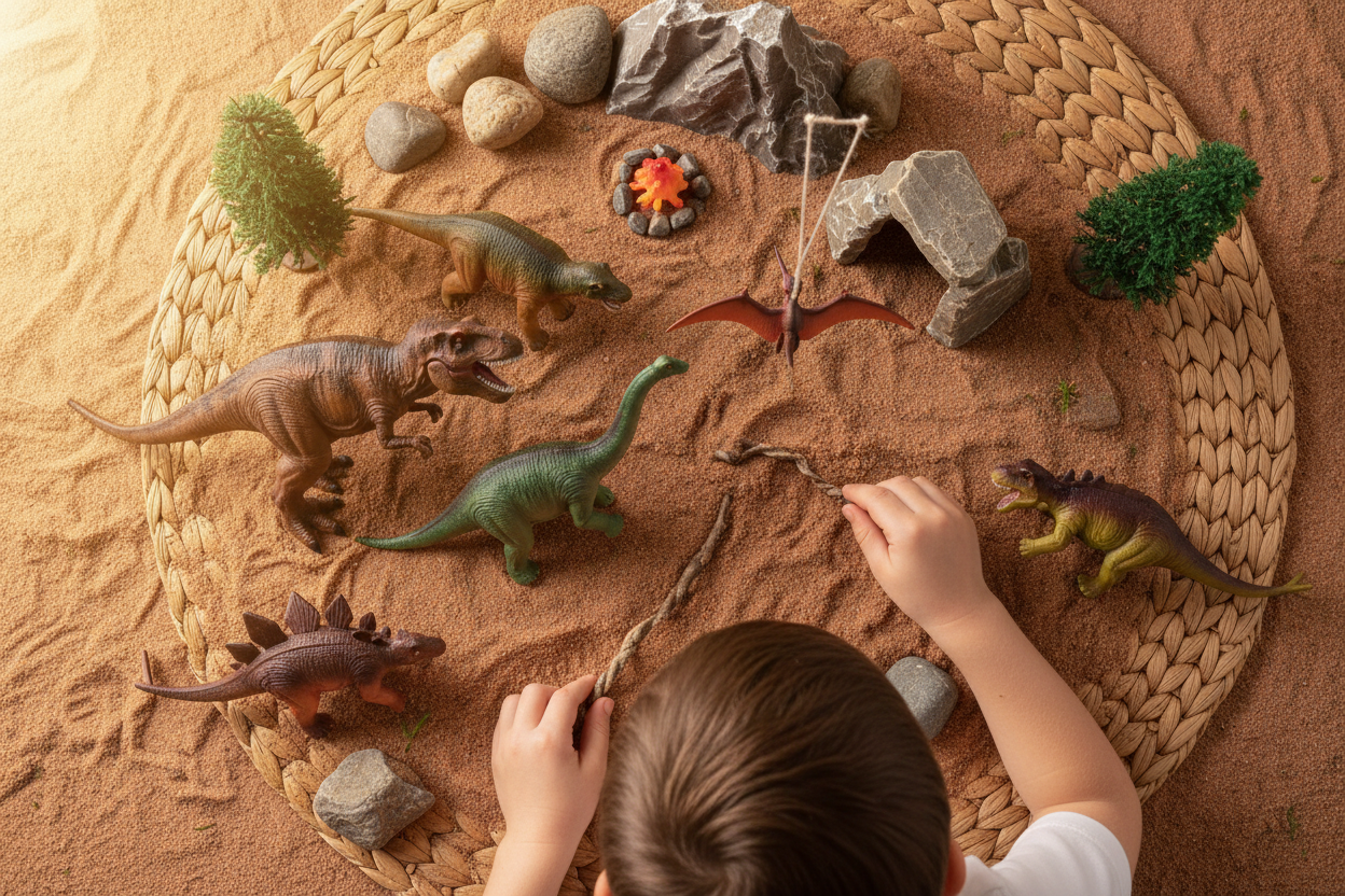 Dinosaur Figure Set Lifestyle