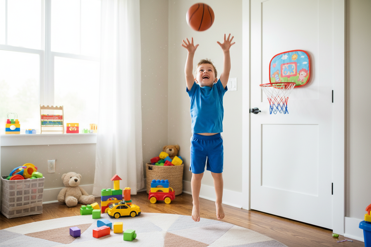 Mini Basketball Hoop Lifestyle