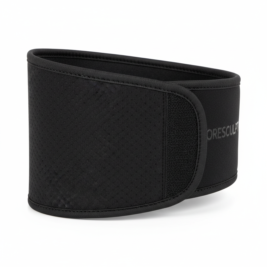 Waist Trimmer Belt velcro detail shot