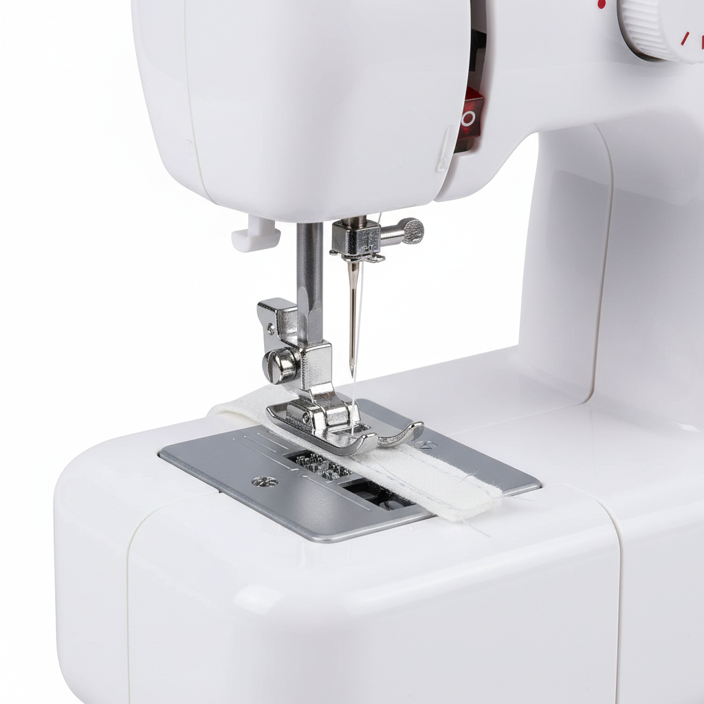 Mini Electric Sewing Machine - Detail View