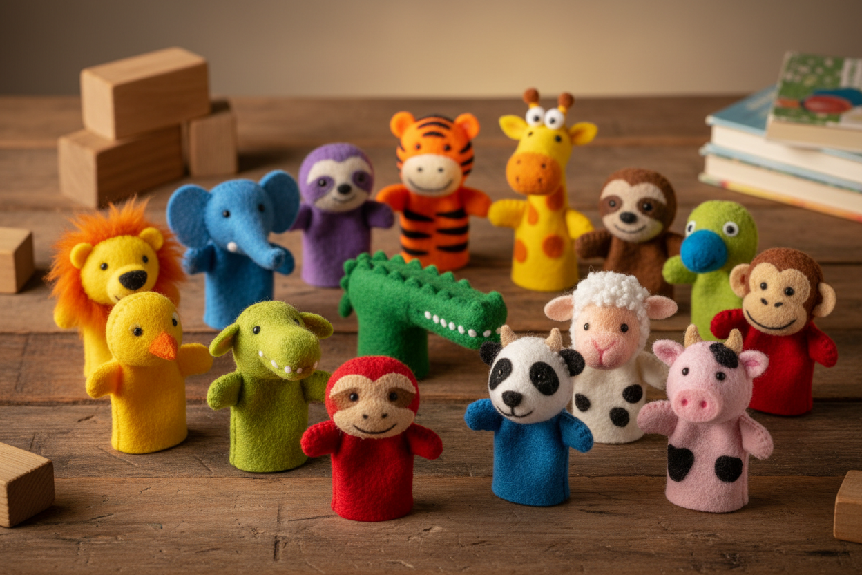 Finger Puppets Set