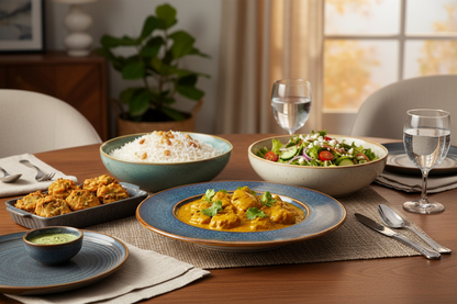 Ceramic Serving Dishes Set - Lifestyle Shot
