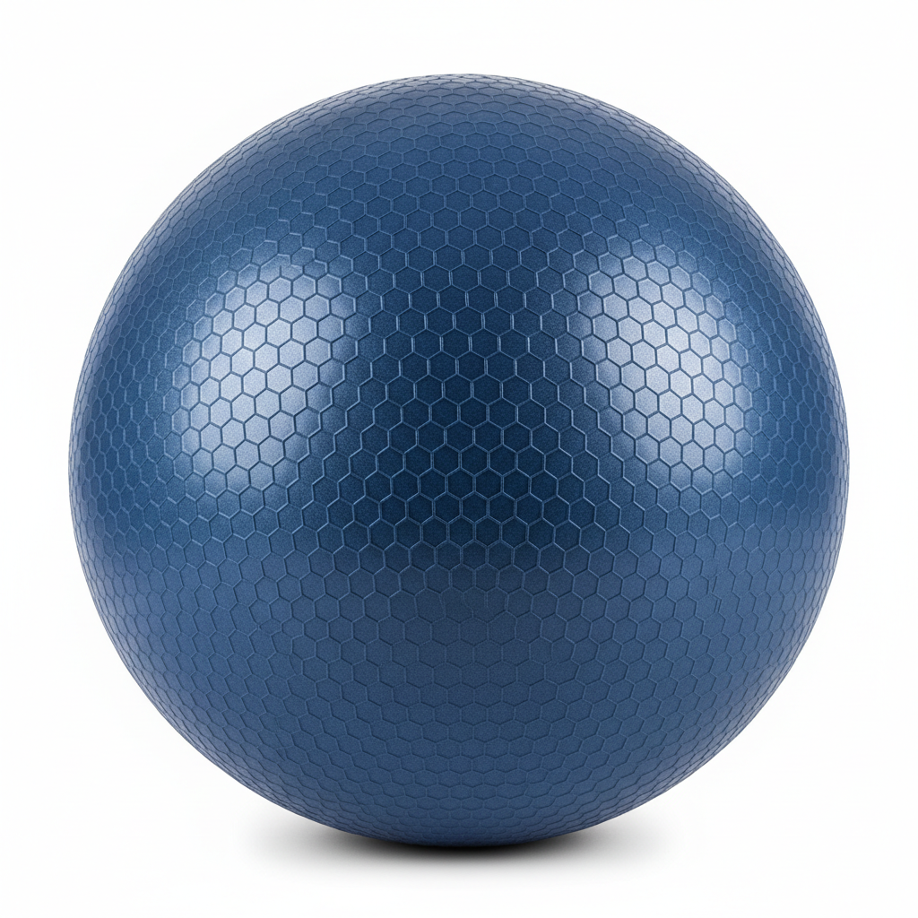 Exercise Ball anti-burst texture detail shot